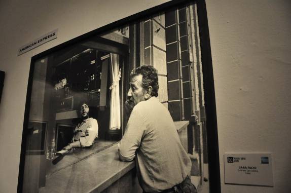 Exposição de fotos no Centro Cultural da Recoleta, em Buenos Aires, na Argentina